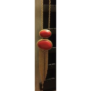 ❤️ Red and Gold Statement Necklace❤️